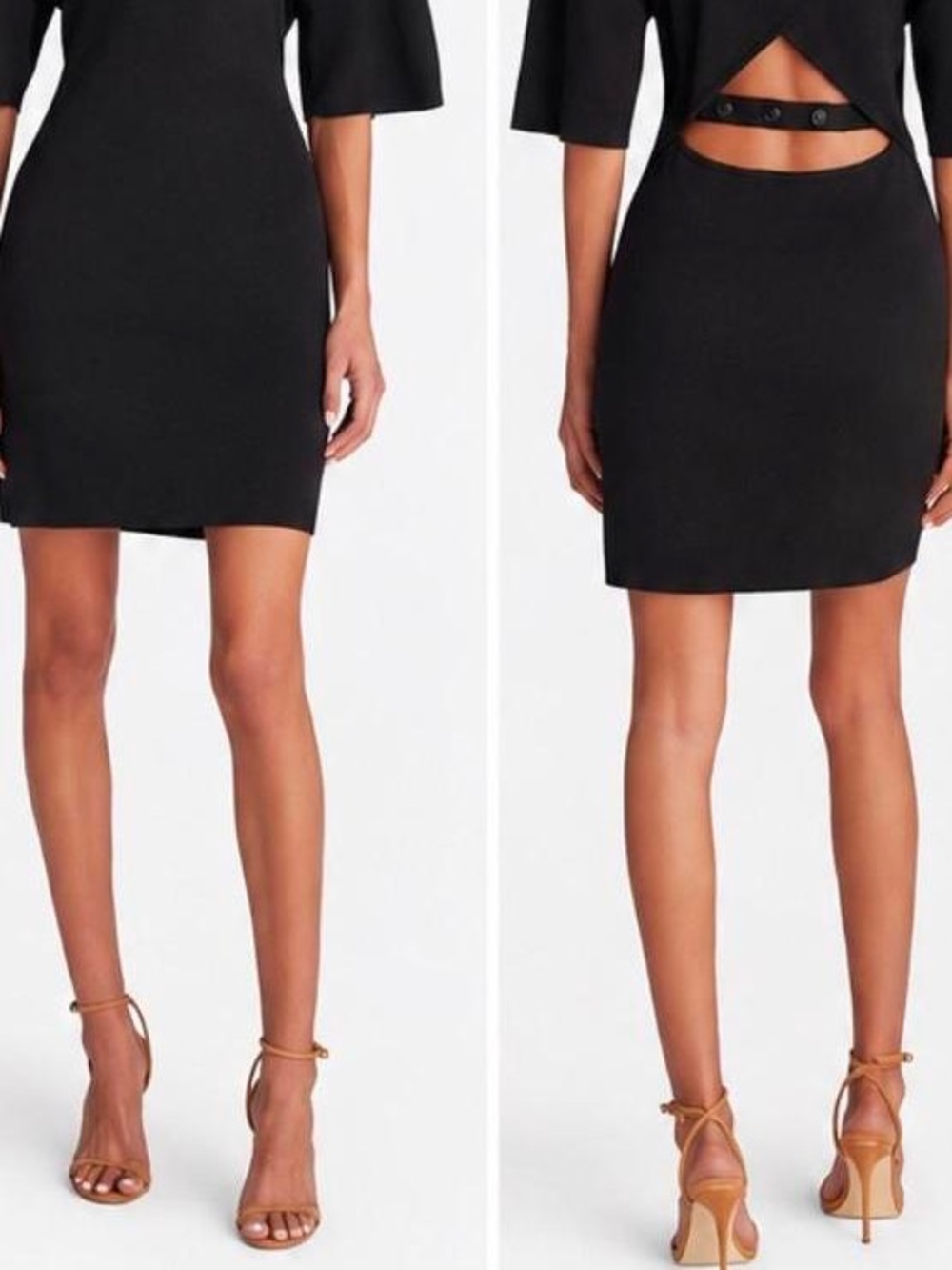 🎉NWT🎉 KBB by Kahlana Short Sleeve The Lace Back Dress